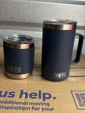 Yeti navy blue bundle